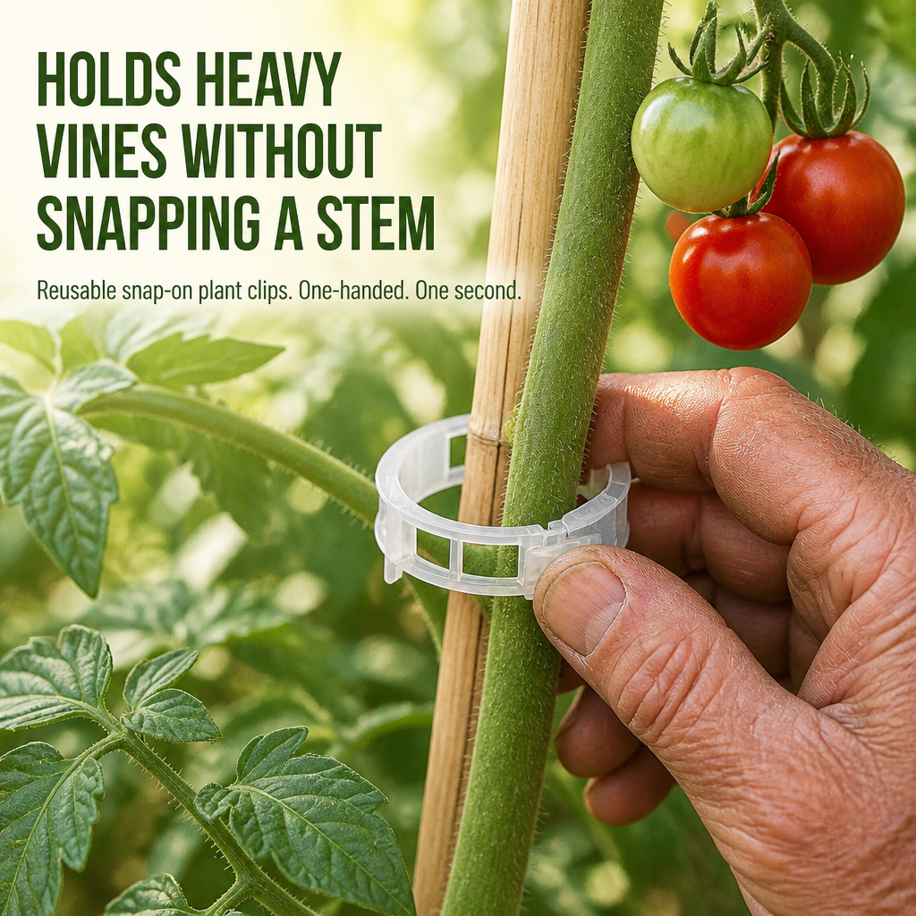 VerdantaClips™ — Hold Up Heavy Vines Without Snapping a Single Stem