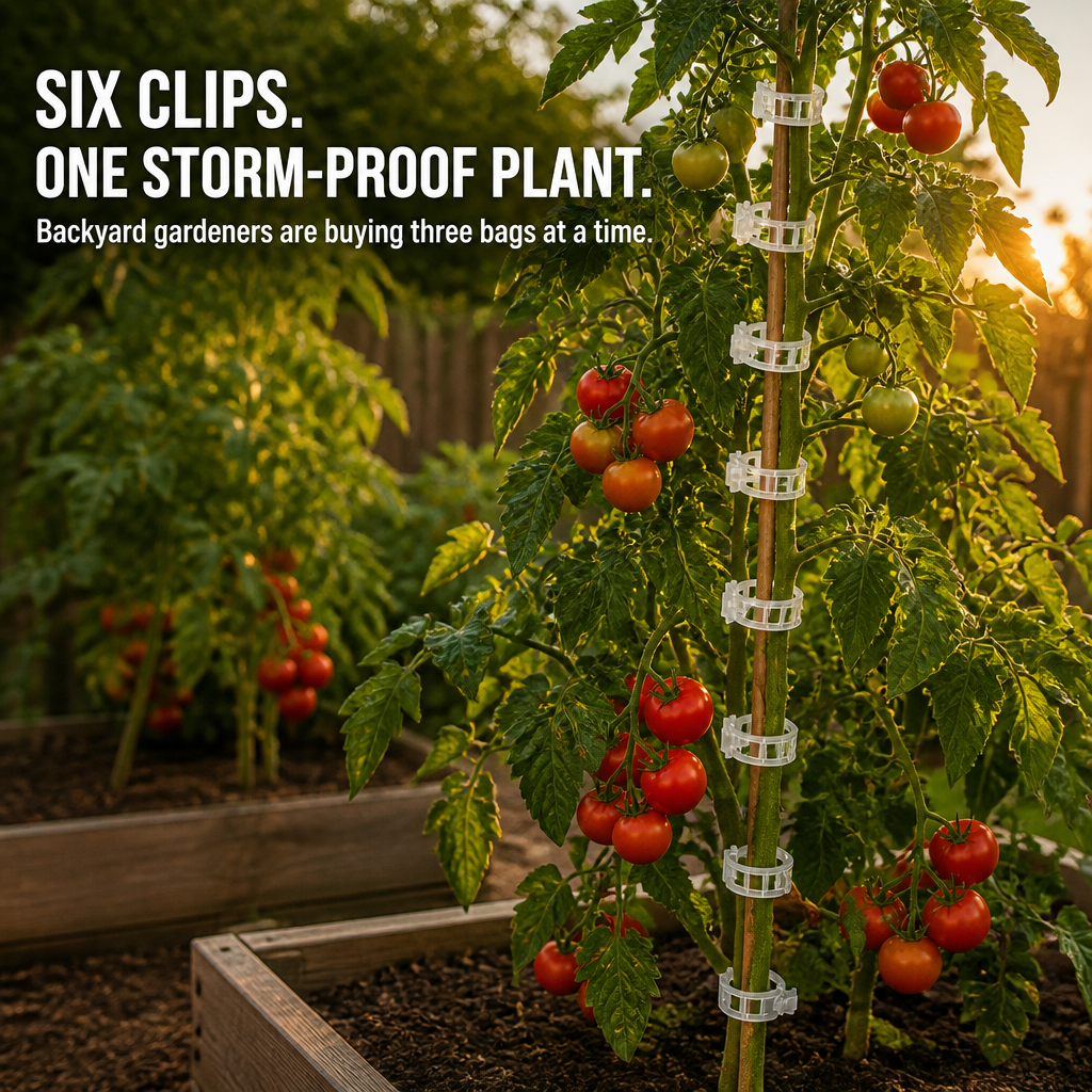 VerdantaClips™ — Hold Up Heavy Vines Without Snapping a Single Stem