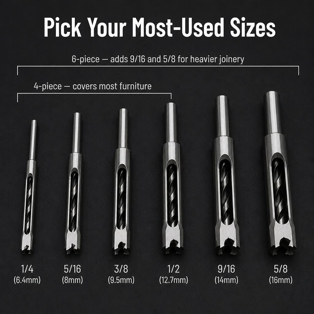 SquareForm™ — Drill Dead-Square Mortise Holes That Lock Tenons Tight