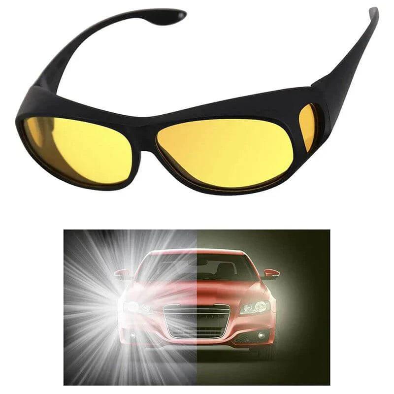 Glare-Reducing Eyewear for Improved Day and Night Vision