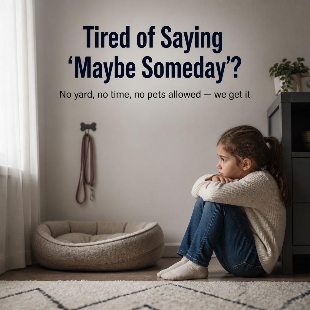 CuddleWag™ — Give Your Kid the Puppy They Keep Begging For, No Mess