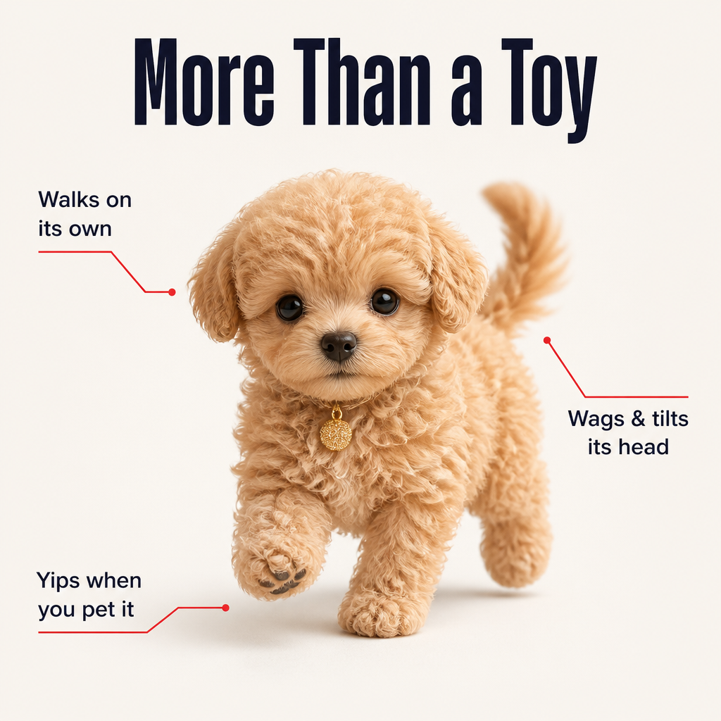 CuddleWag™ — Give Your Kid the Puppy They Keep Begging For, No Mess