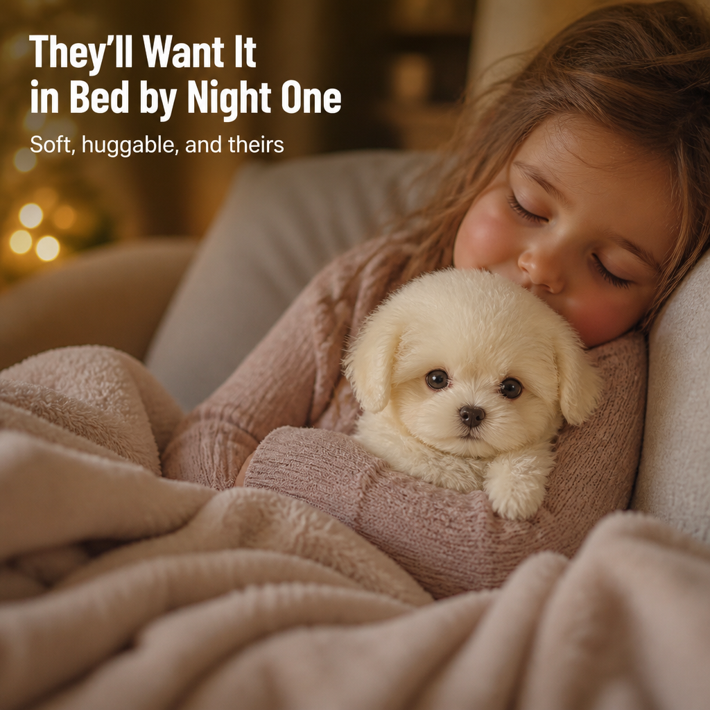 CuddleWag™ — Give Your Kid the Puppy They Keep Begging For, No Mess
