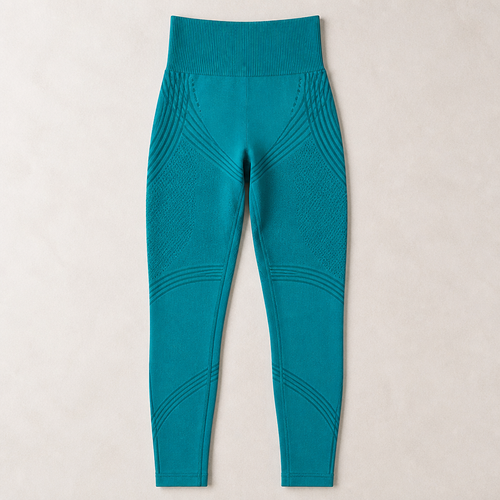 VelouraTone™ – High-Waist Seamless Sculpting Leggings with Lifting Contour Seams