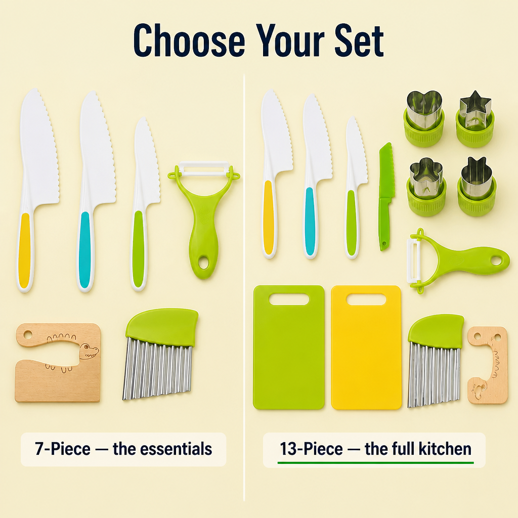 MiniMaster™ — Hand Your Kid a Real Knife Without the Bandaids