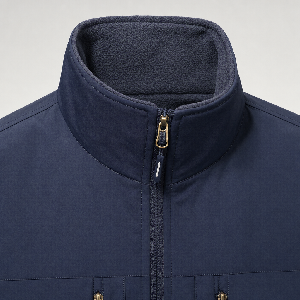 StratoGuard™ – Reversible Multi-Pocket Vest with Fleece Interior