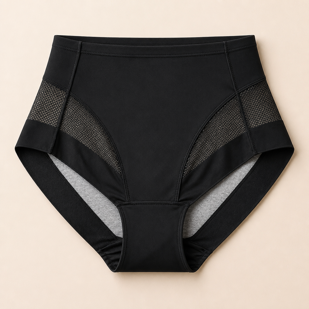 Serisculpt™ – High-Waisted Shaping Briefs with Leak-Proof Triple-Layer Protection