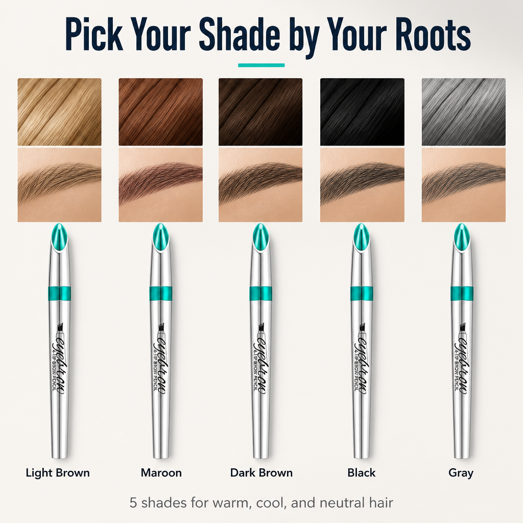 BrowLuxe™ — Draw Real-Hair Brow Strokes in 60 Seconds, Skip the Microblading