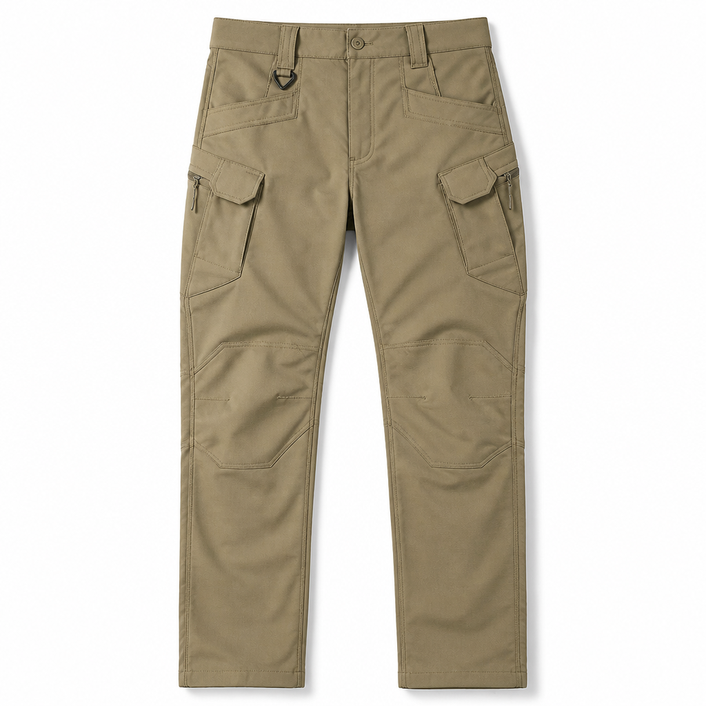 ArcticFlex™ – Waterproof Softshell Winter Cargo Pants with Fleece Lining