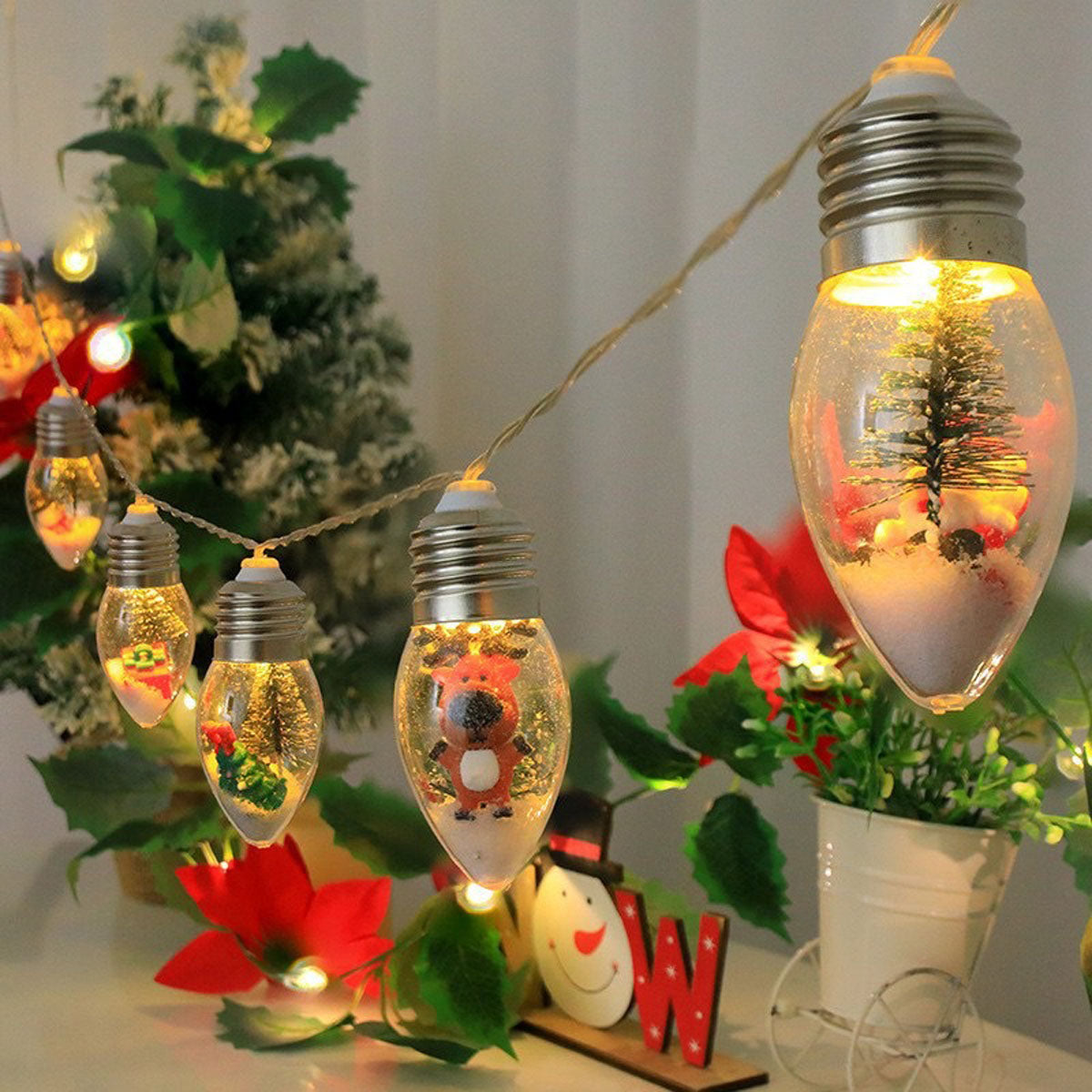 Waterproof LED Globe String Lights for Outdoor Camping - Multi-Power