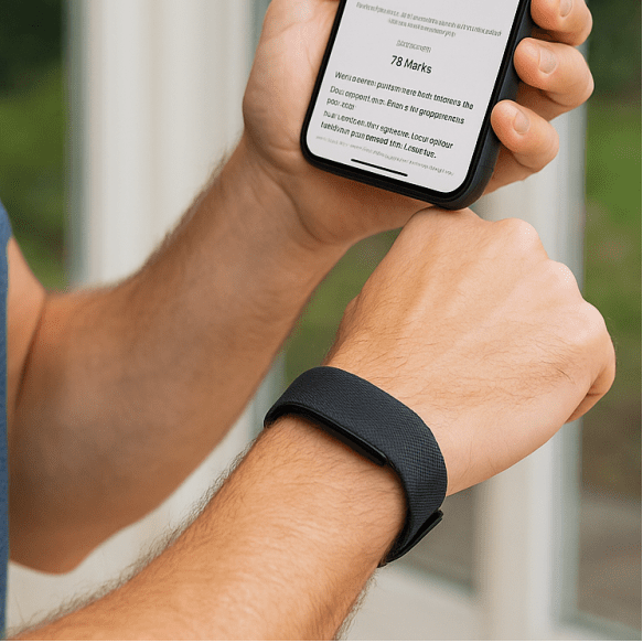Waterproof Fitness Tracker for Activity, Heart Rate, and Oxygen Monitoring