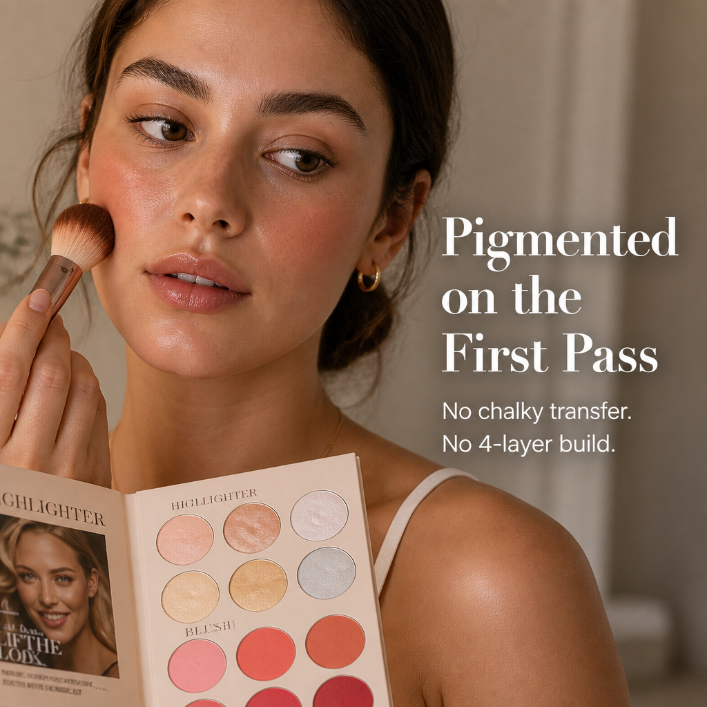 Lumiéra Palette™ — Carry a Full 67-Shade Makeup Studio in One Slim Book