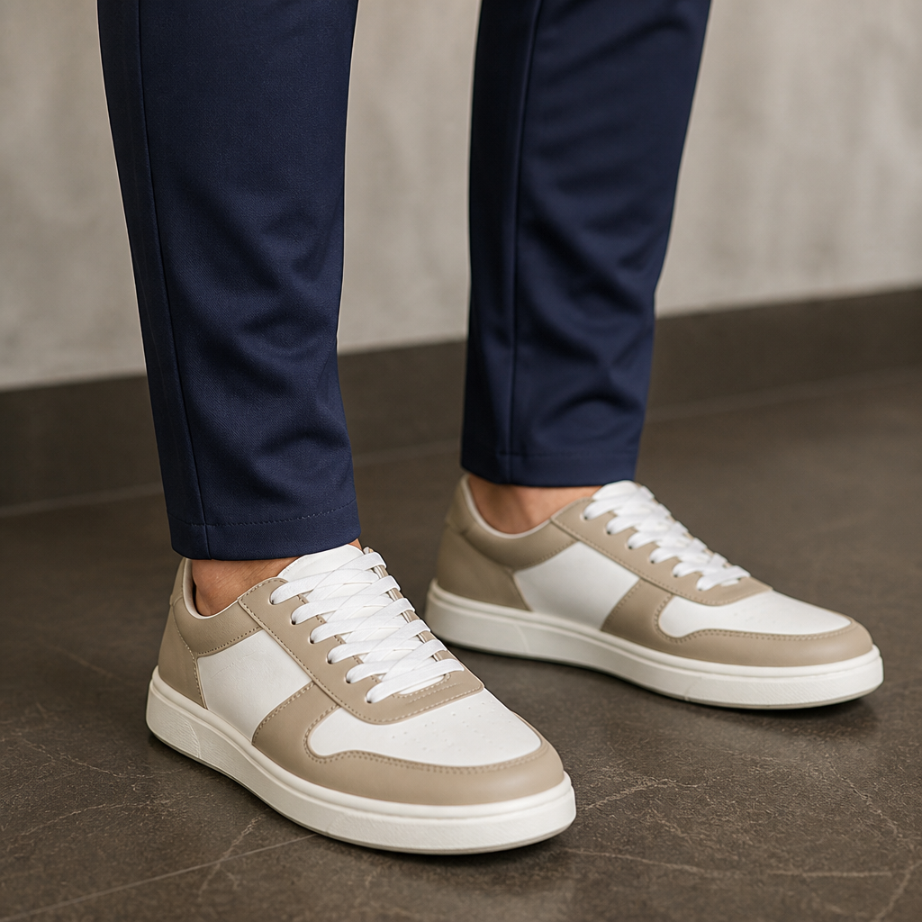 FlexiForm™ – Slim-Fit Stretch Pants with Adjustable Side Buckle