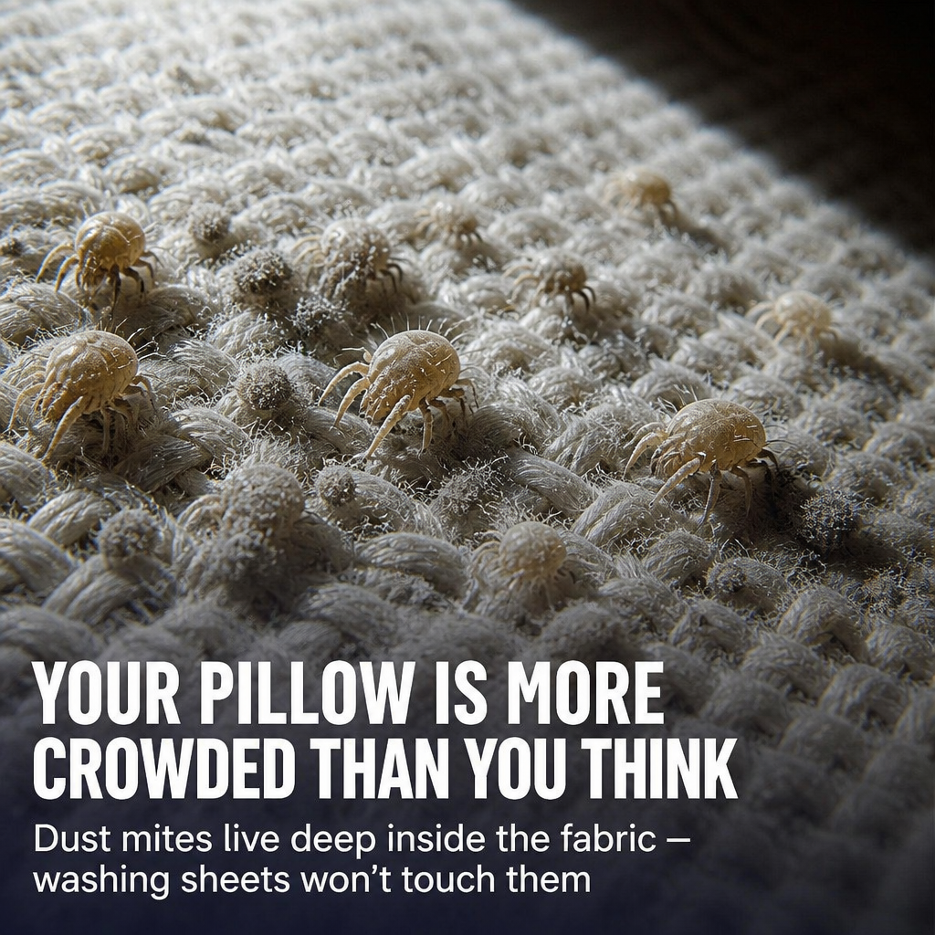NanoPurify™ — Pull Hidden Dust Mites Out of Your Mattress in One Pass