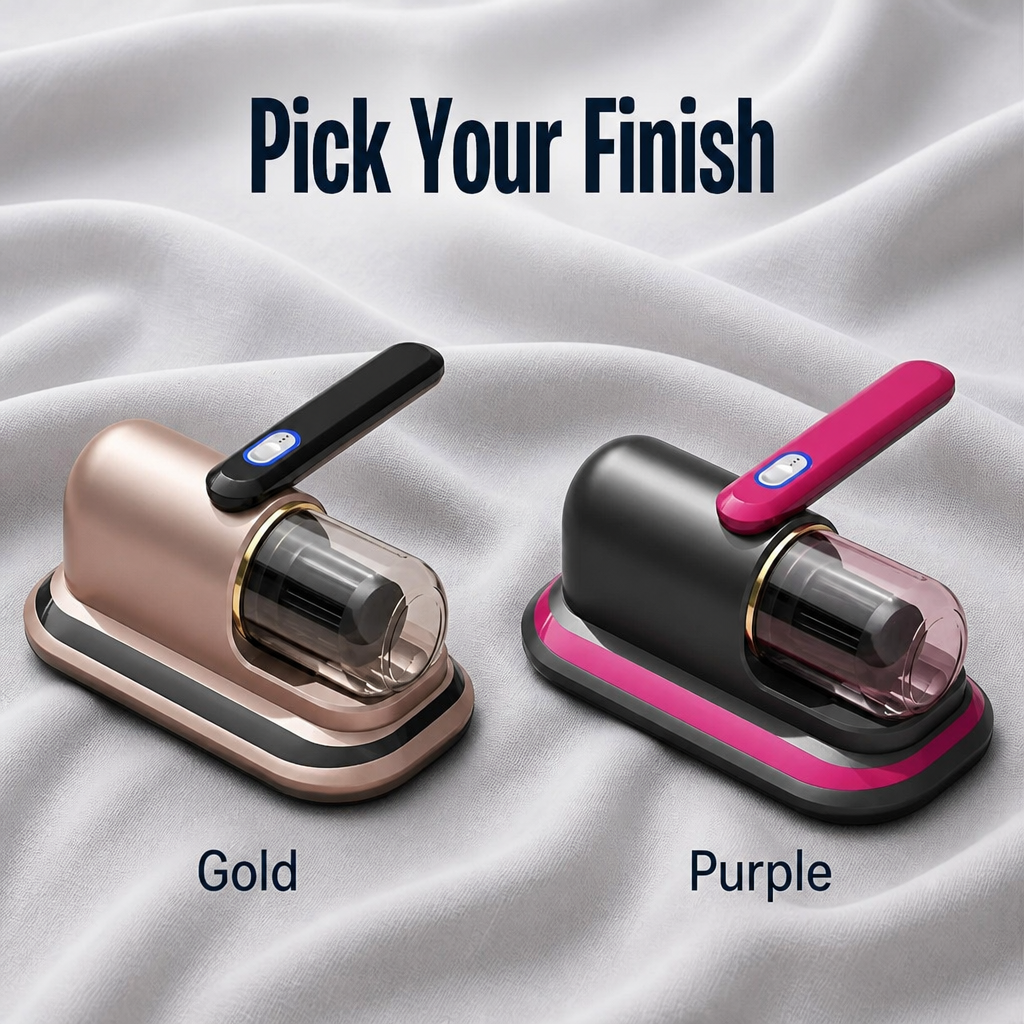 NanoPurify™ — Pull Hidden Dust Mites Out of Your Mattress in One Pass