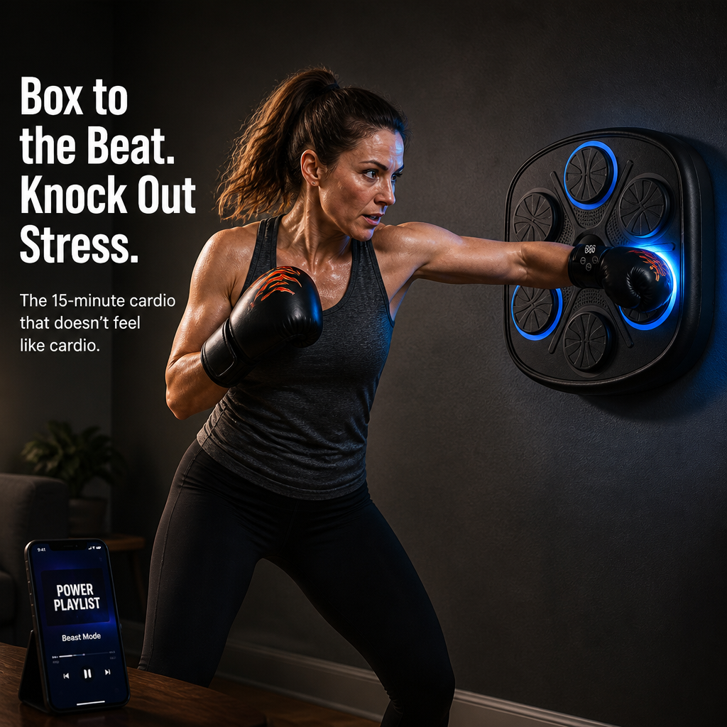 FlowPunch™ — Punch to the Beat and Knock Out Stress in 15-Minute Rounds