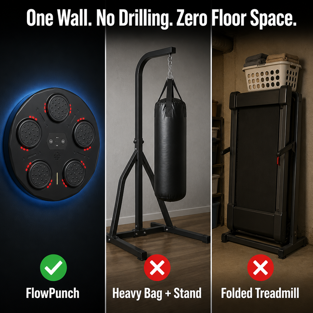 FlowPunch™ — Punch to the Beat and Knock Out Stress in 15-Minute Rounds