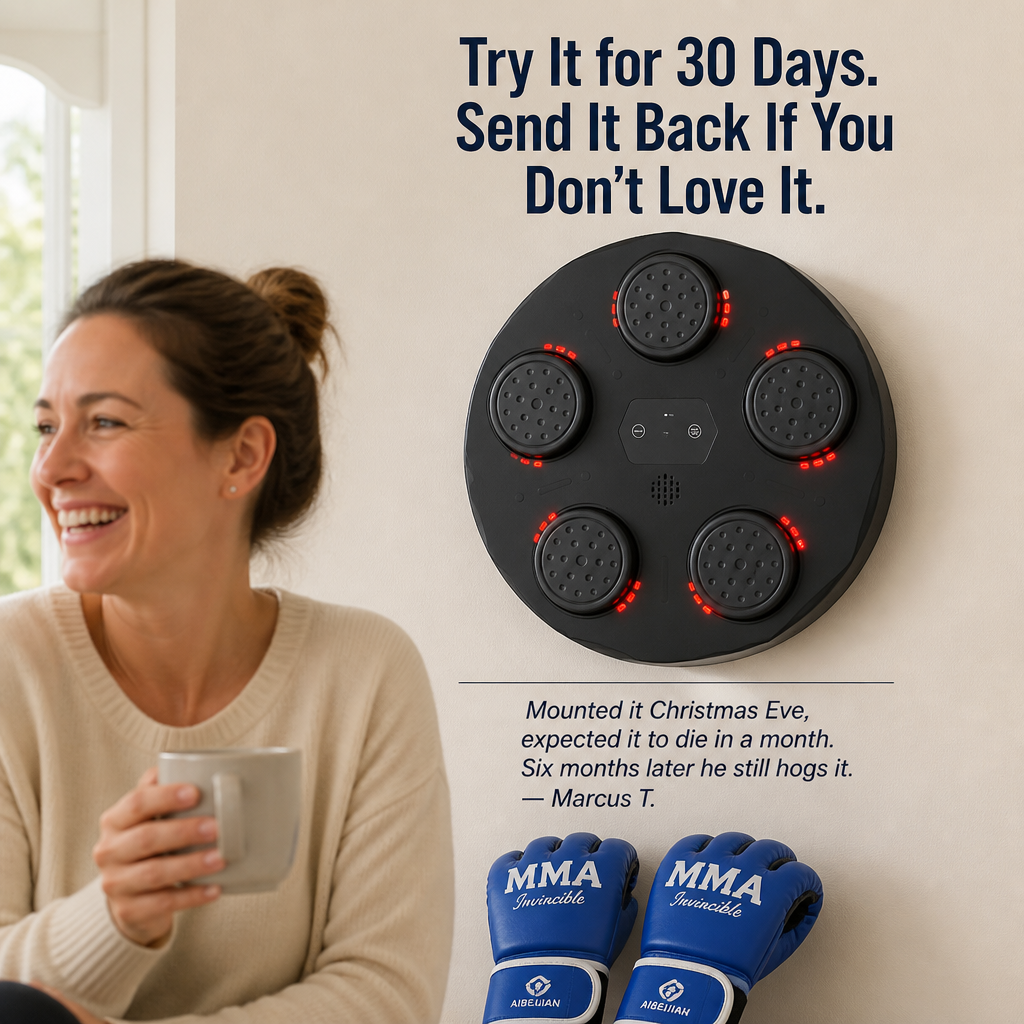 FlowPunch™ — Punch to the Beat and Knock Out Stress in 15-Minute Rounds