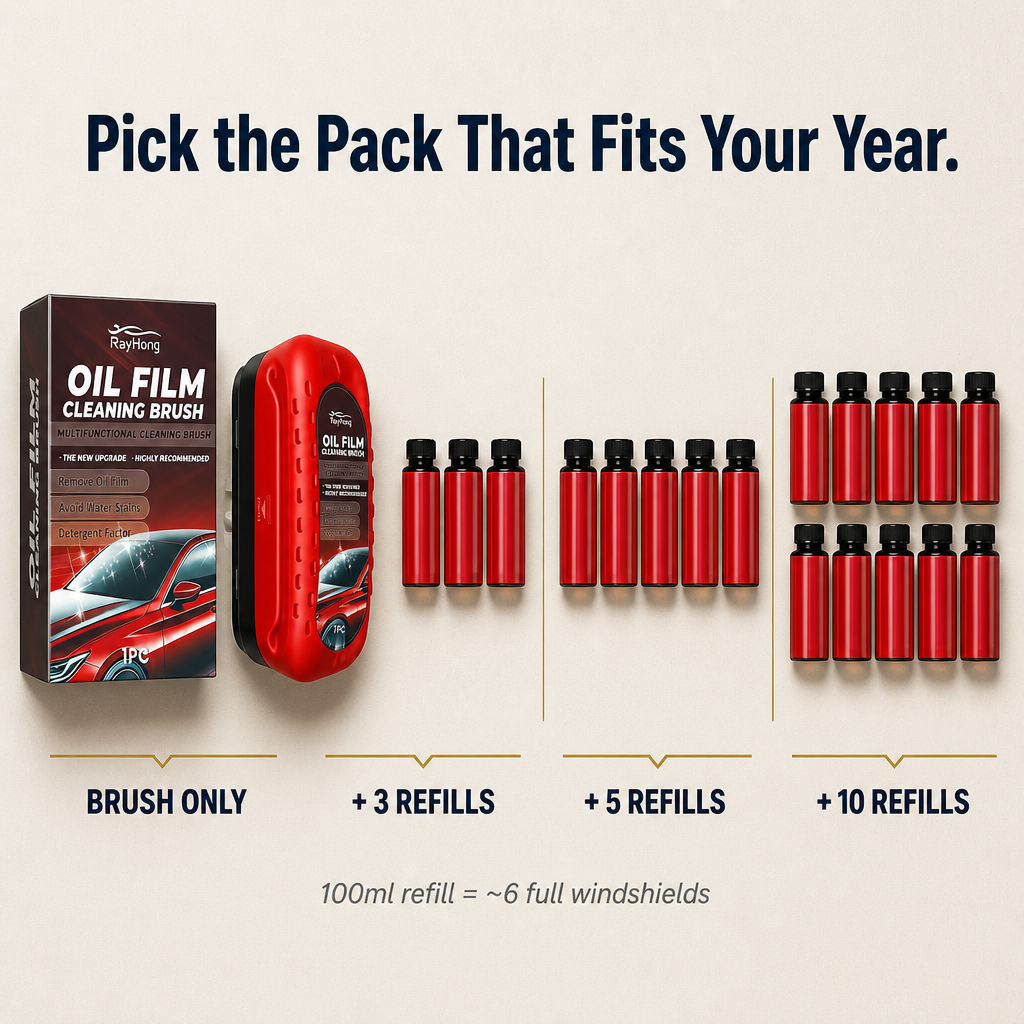 VividShield™ — Strip Invisible Oil Film and See Past Headlight Glare at Night