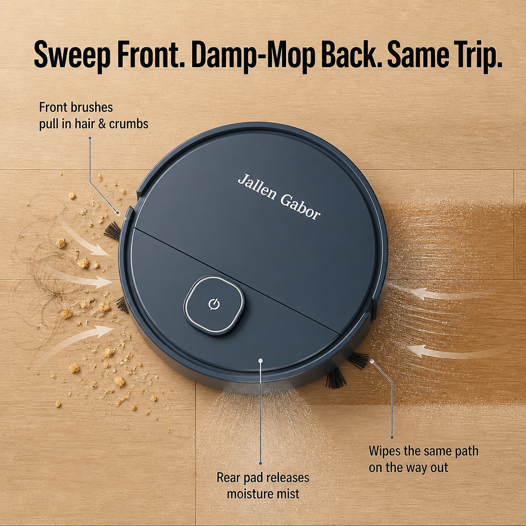 AvantiSweep™ — Sweep Up Daily Hair, Dust & Crumbs Between Cleans
