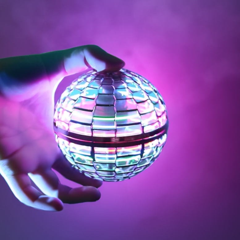 RGB Flying Orb Ball with USB Rechargeable Flight System and Gyro Boomerang