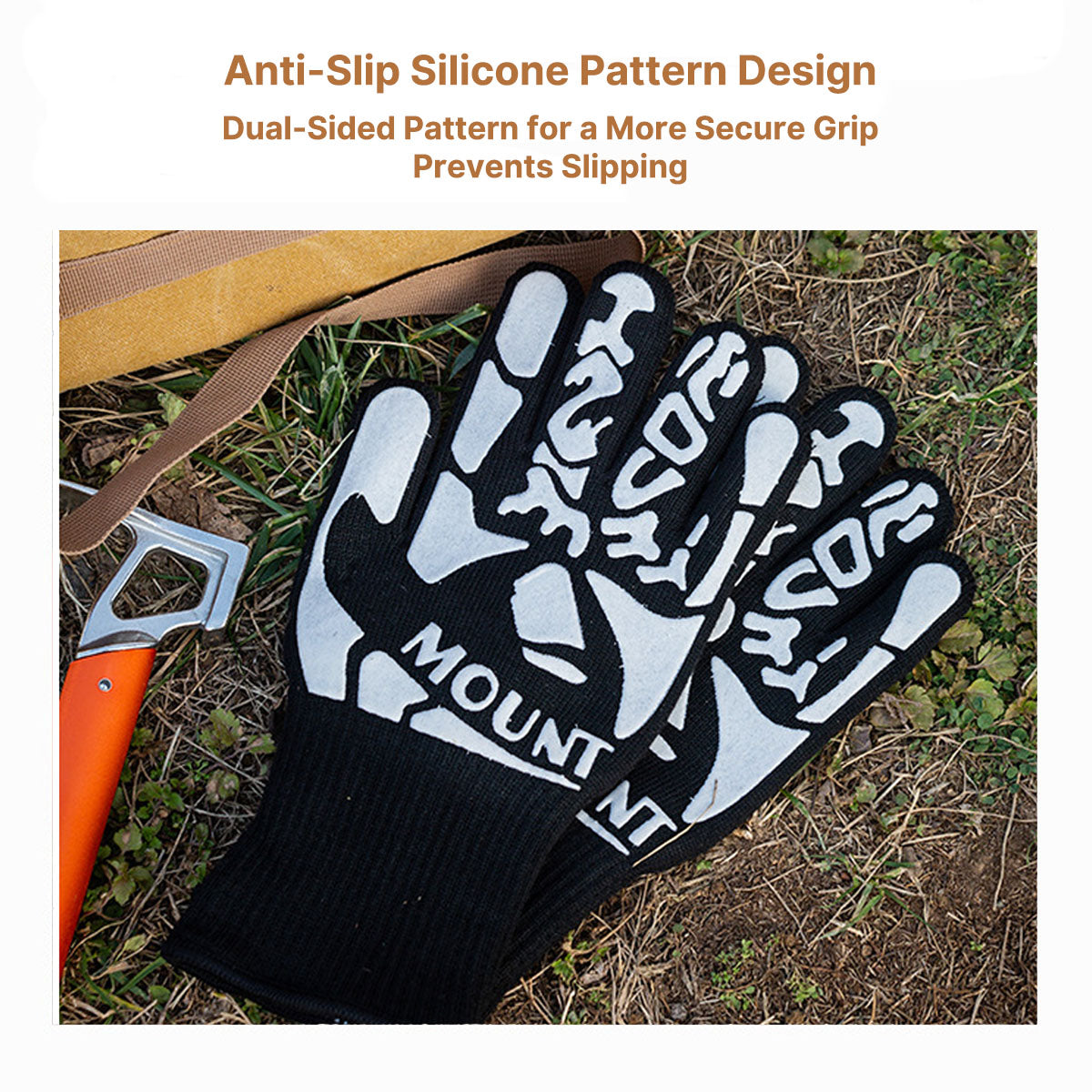 Outdoor Cooking Gloves for High Temperatures - Heat Resistant