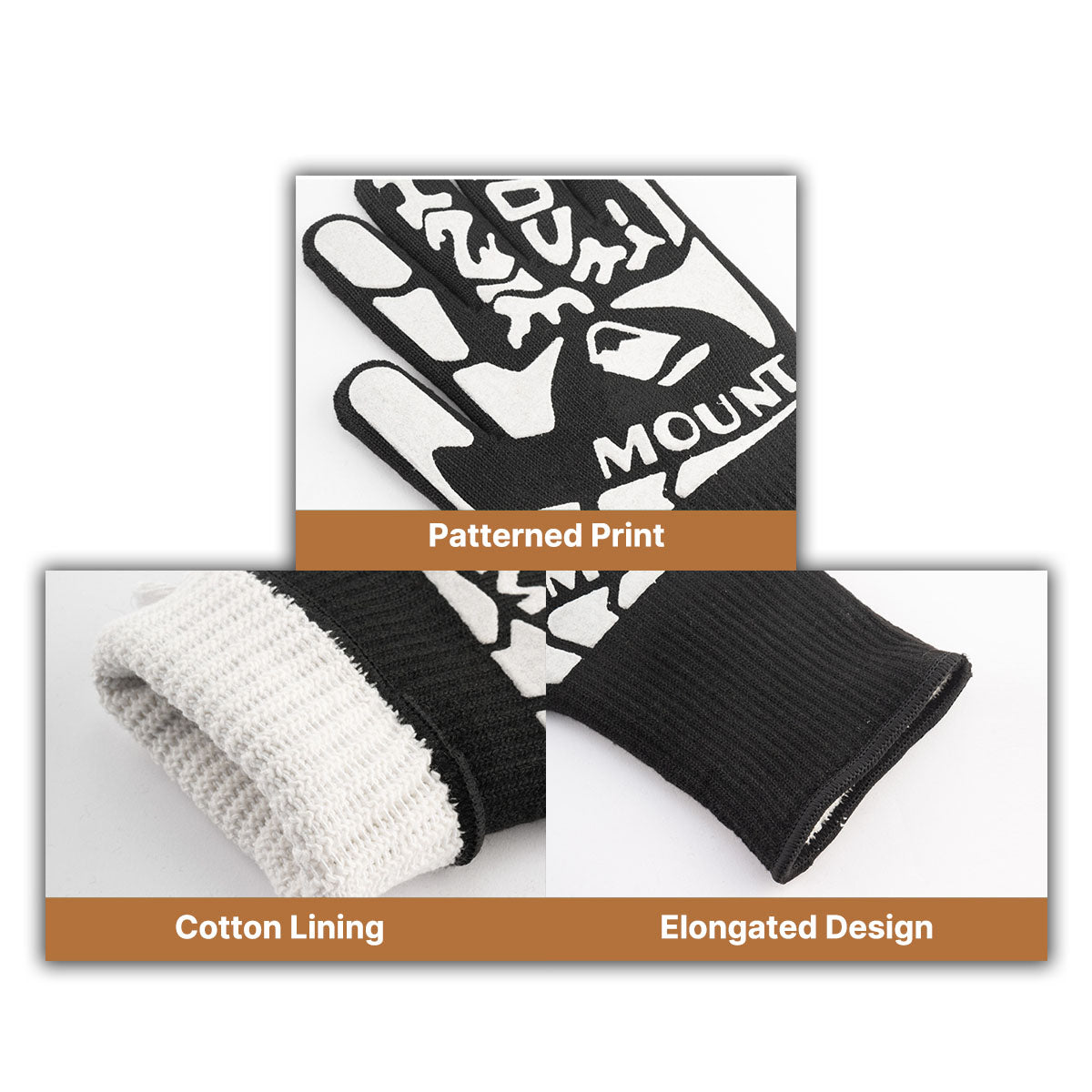 Outdoor Cooking Gloves for High Temperatures - Heat Resistant