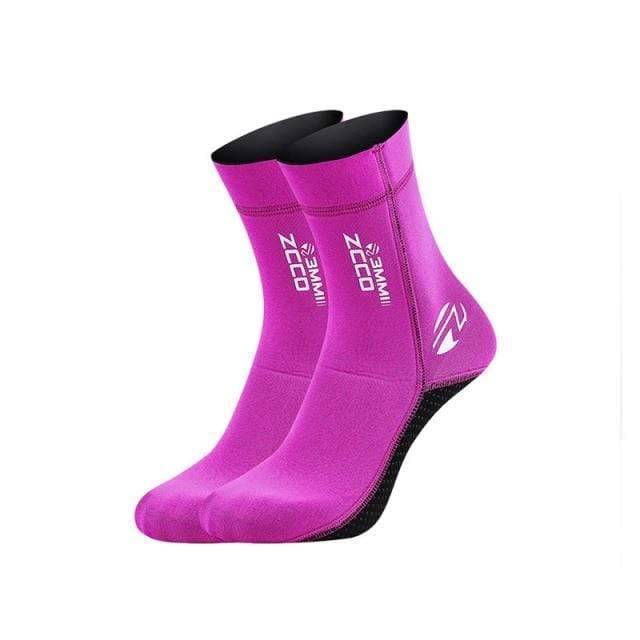 Waterproof Neoprene Socks for Diving with Anti-Slip Design