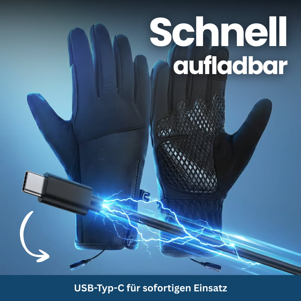 Thermal Mittens for Winter - Heated Warm Gloves