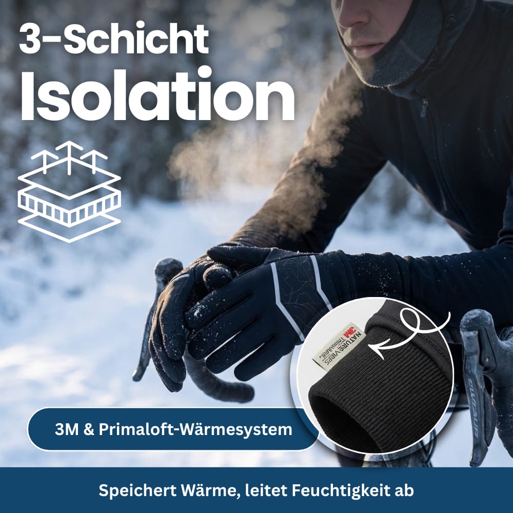 Winter Gloves with Thermal Insulation