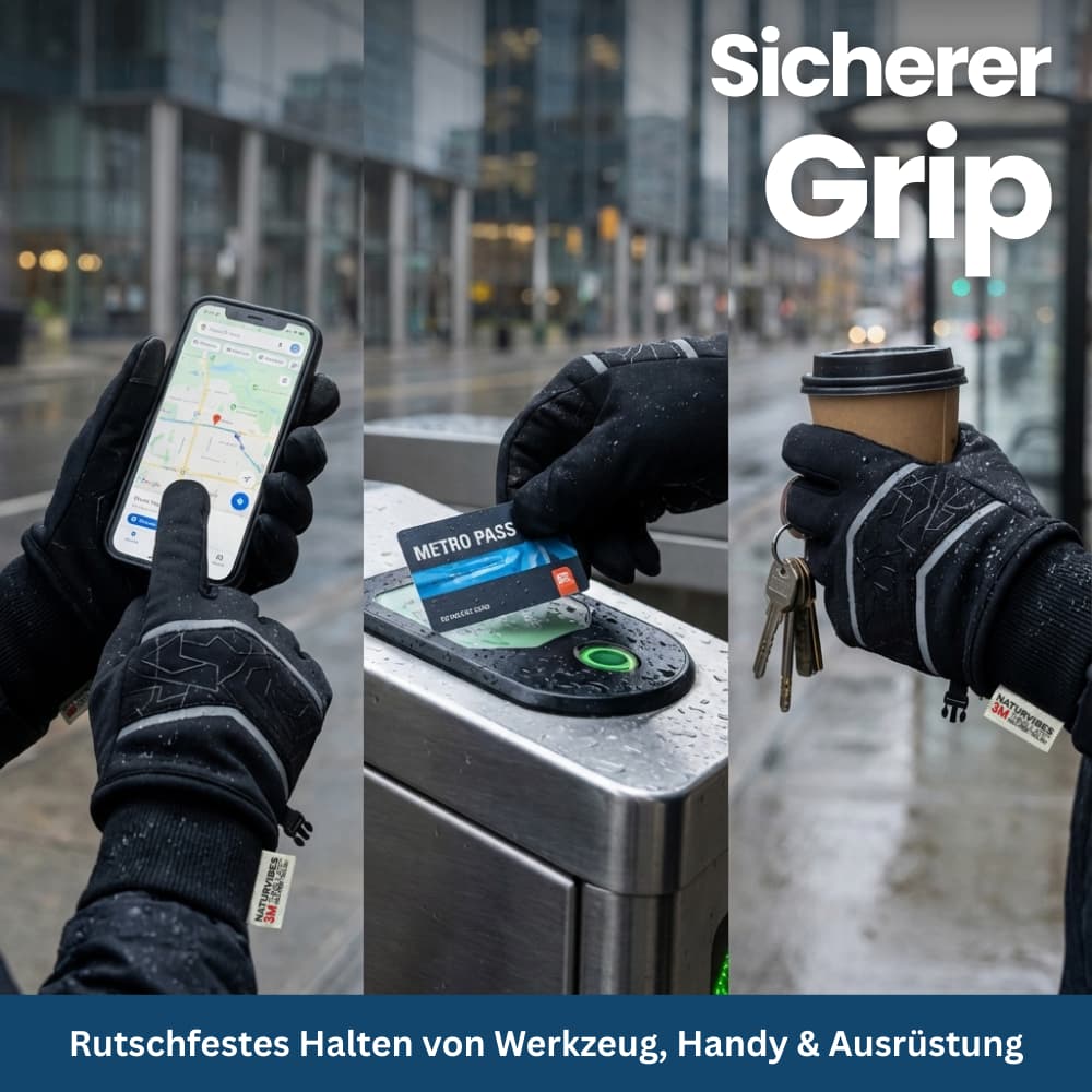 Winter Gloves with Thermal Insulation