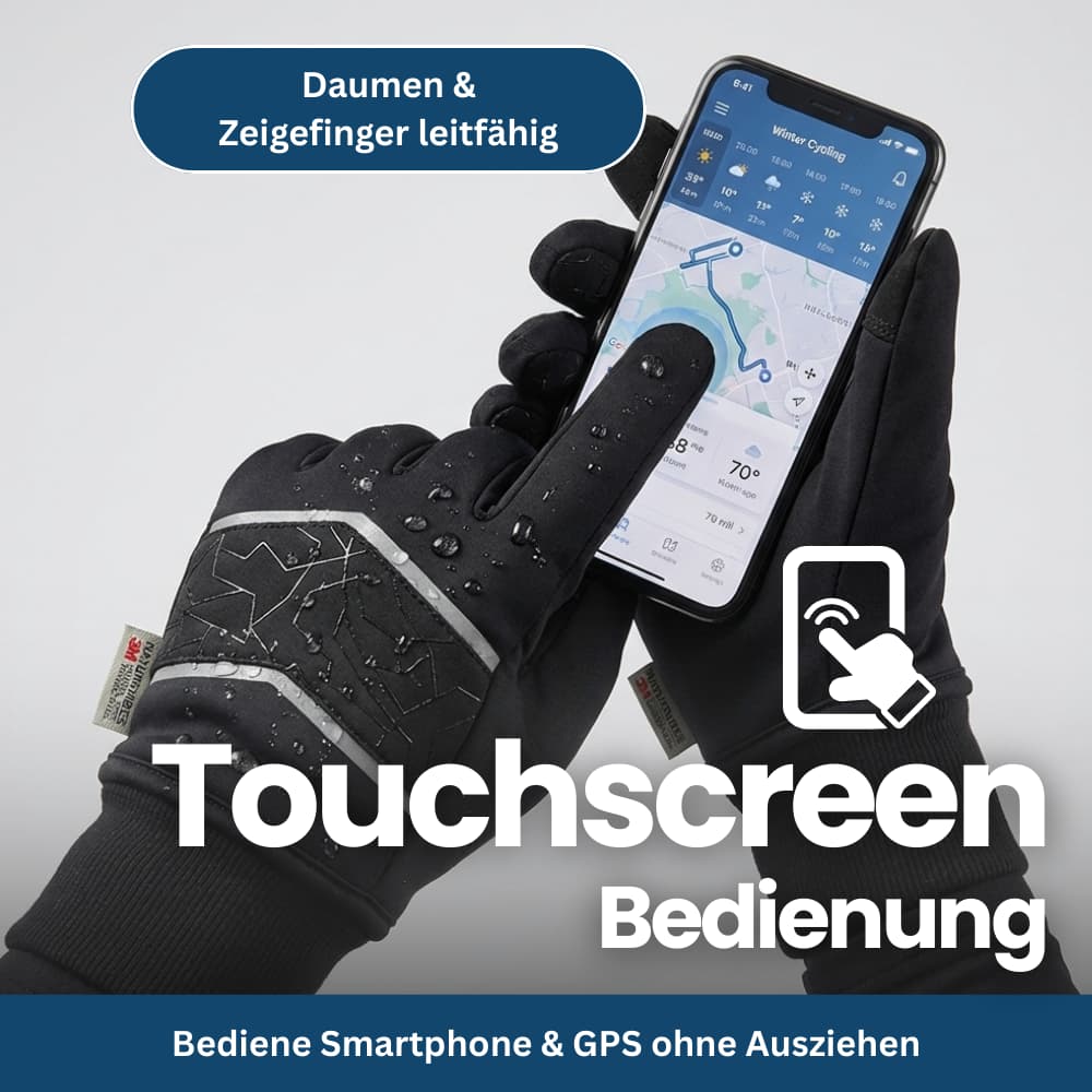 Winter Gloves with Thermal Insulation