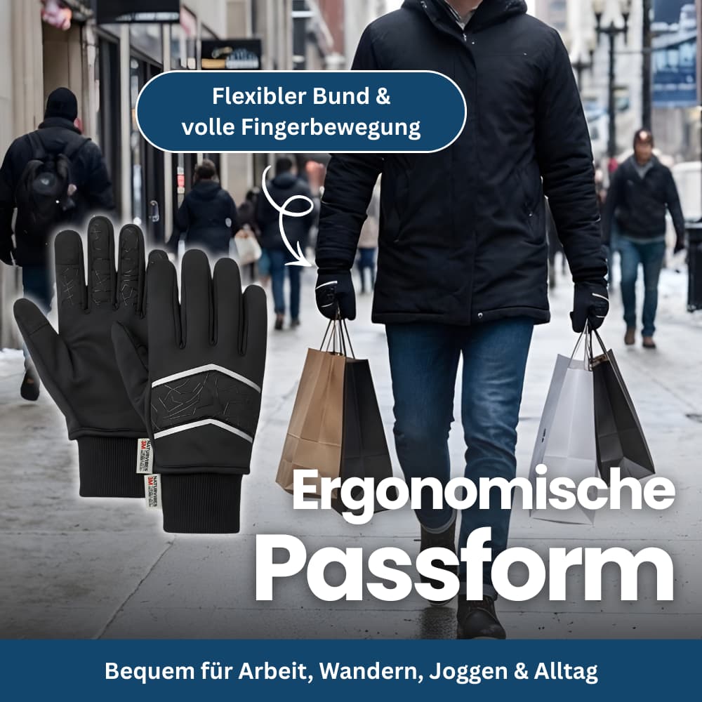 Winter Gloves with Thermal Insulation
