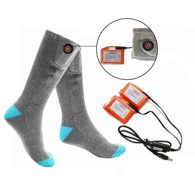 Thermal Socks for Outdoor Use with Heating Function