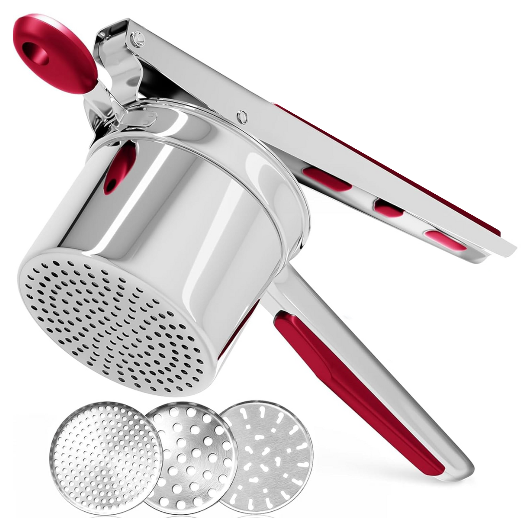 Stainless Steel Potato Smasher for Fluffy Mashed Potatoes