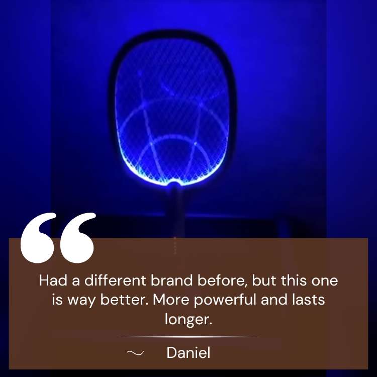 Electric Fly Swatter with UV Light