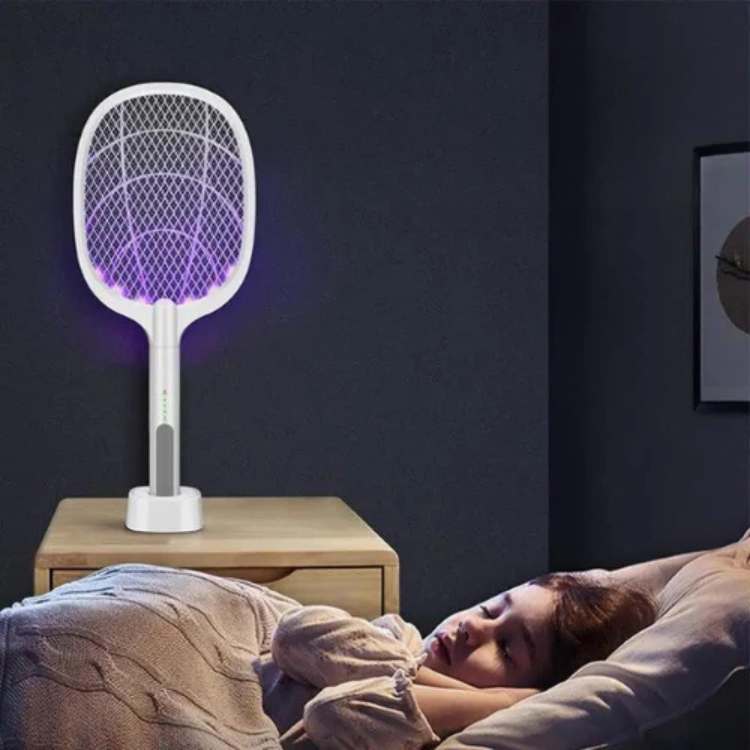Electric Fly Swatter with UV Light