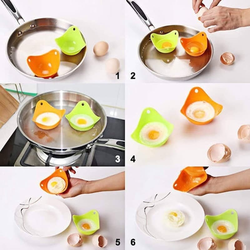PoachBasket - Silicone Egg Poacher [2+2 FREE!]