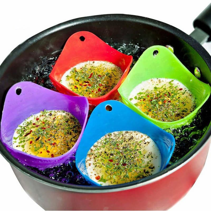 PoachBasket - Silicone Egg Poacher [2+2 FREE!]