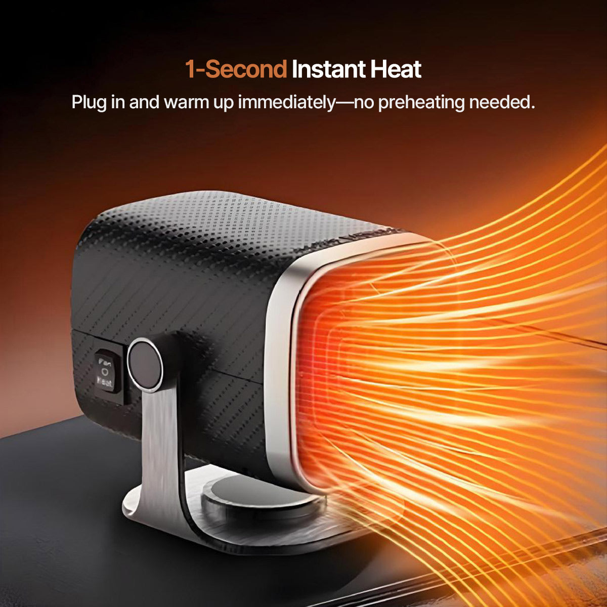 12V/24V Portable Automotive Heater – Quick Defrosting Device