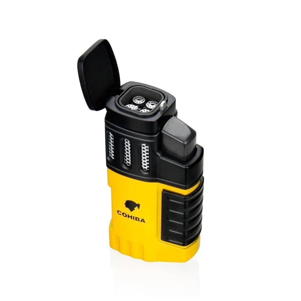 Outdoor 4-Jet Portable Torch Lighter for Activities