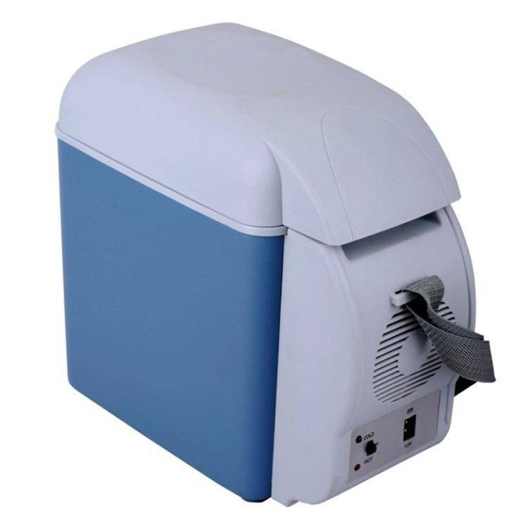 Compact 7.5L Car Fridge and Heater for On-the-Go Use
