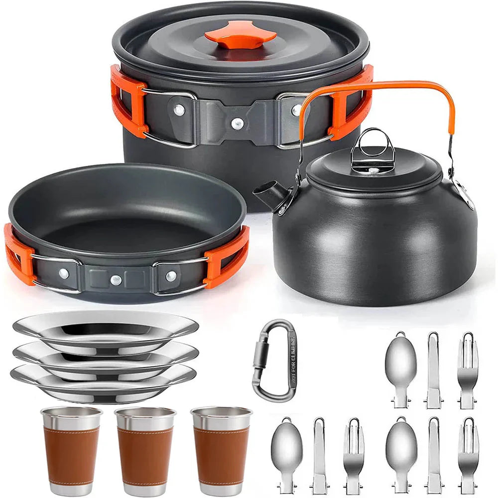 Outdoor Cooking Set for Camping – Compact and Portable Gear