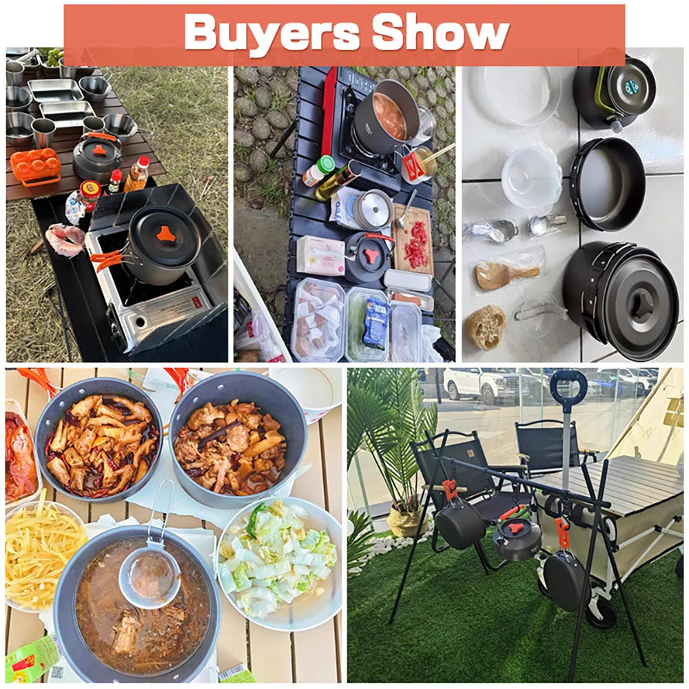 Outdoor Cooking Set for Camping – Compact and Portable Gear