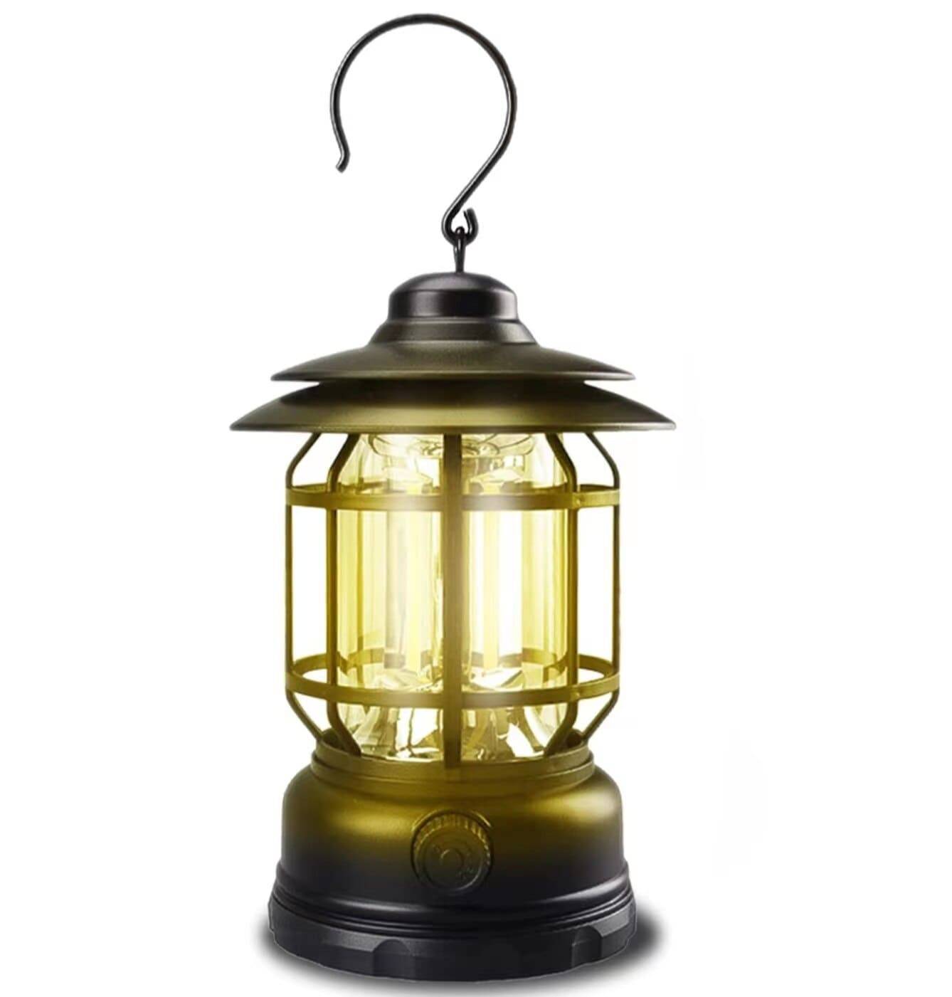Rechargeable Lantern with Stepless Dimming Feature – Portable Design