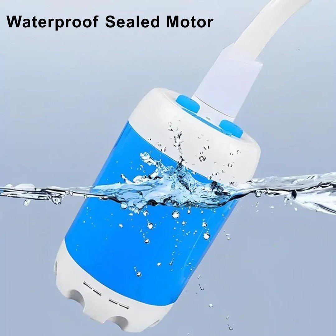 Adjustable Pressure Electric Shower for Outdoor Use – Portable Design