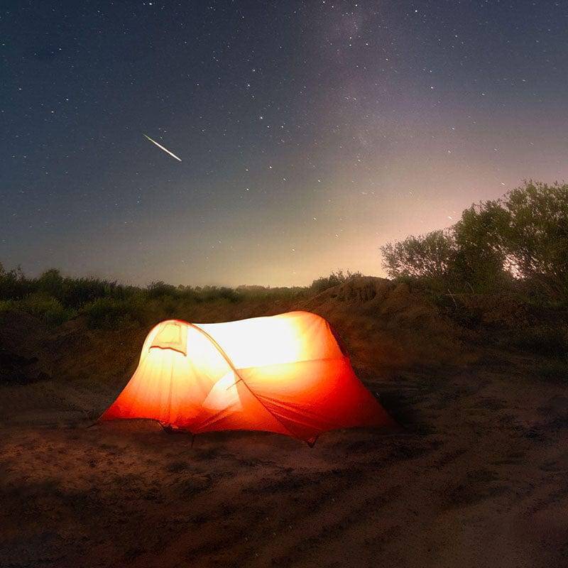 Camping Cot with Elevated Design for Portable Use