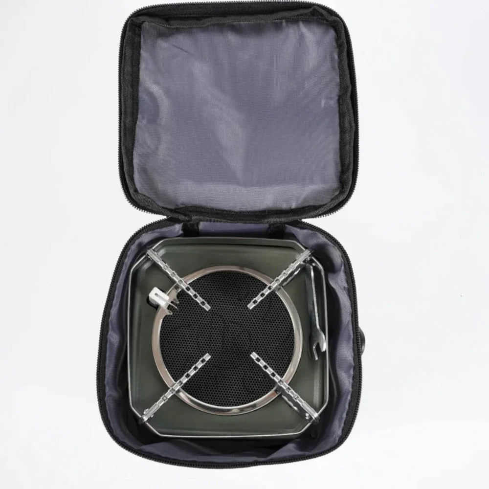 Infrared Gas Camping Stove – Portable and Windproof Design