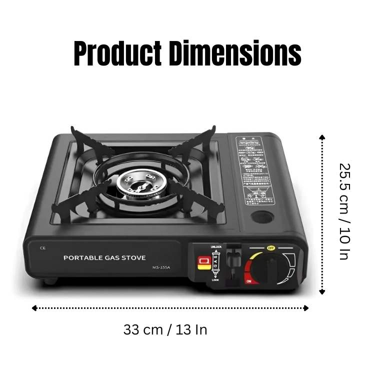 Camping Stove for Outdoor Use – Portable Gas Burner