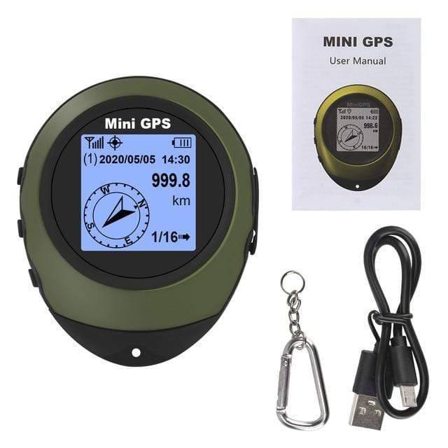 Compact Handheld GPS Device for Outdoor Exploration